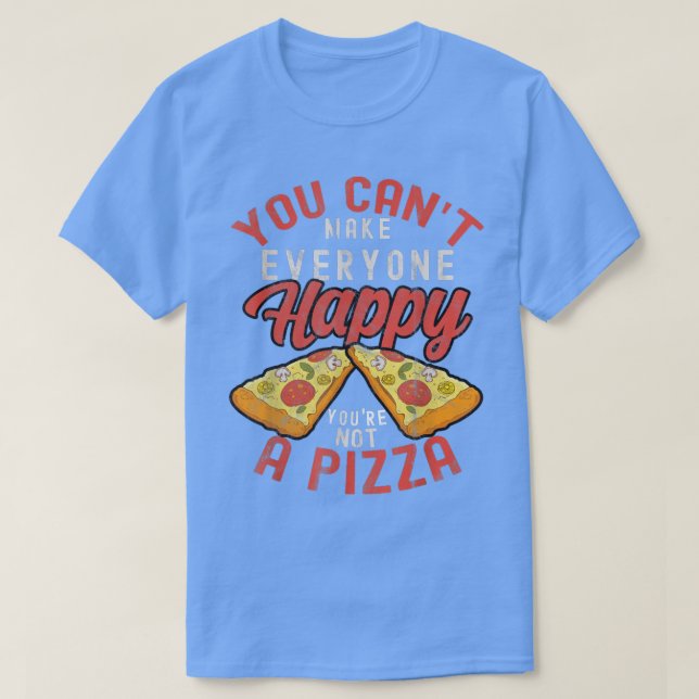 T-shirt Pizza Hawaiian Margherita Meat Suprême (Design devant)