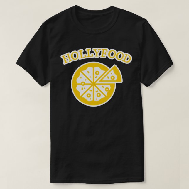 T-shirt Pizza Hollyfood (Design devant)