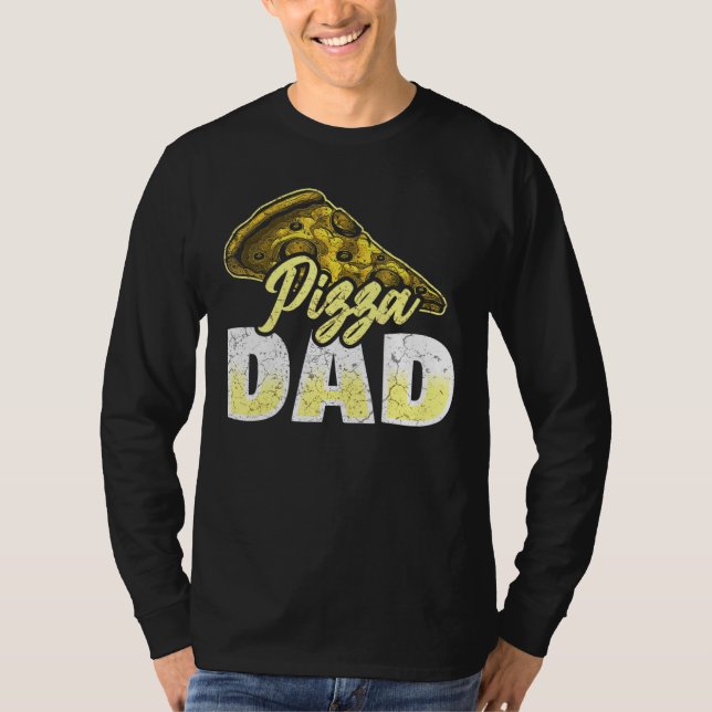 T-shirt Pizza I Love Pizza Papa 7 (Devant)