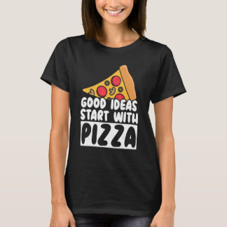 T-shirt Pizza Italian Food