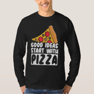 T-shirt Pizza Italian Food