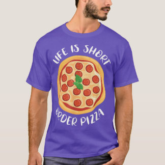 T-shirt Pizza Italienne Pizza Lover De La Vie
