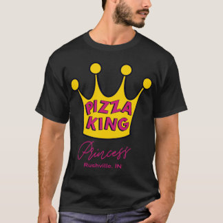 T-shirt Pizza King de taille énorme