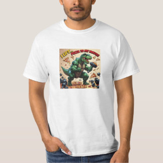 T-shirt Pizza Lifting T-Rex