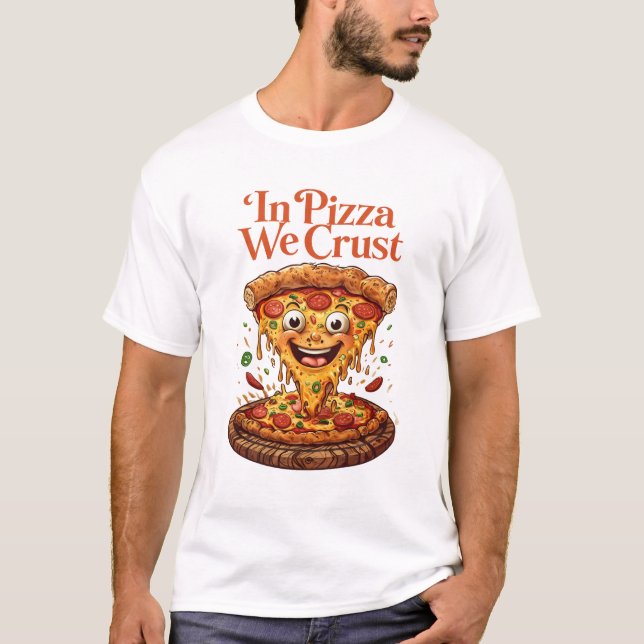 T-shirt Pizza Love (Devant)