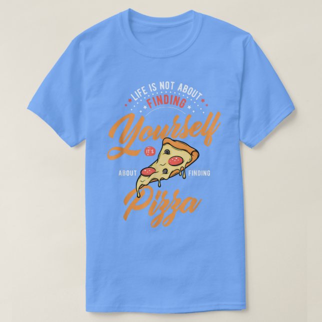 T-shirt Pizza Lover Et Pizza Fitness Pour Pizza Est La Vie (Design devant)