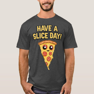 T-shirt Pizza Lover repas italien Pizza Jour de Slice P