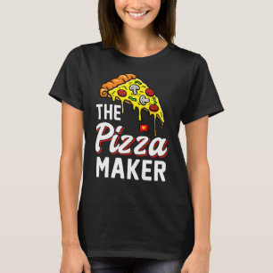 T-shirt Pizza Maker Baker le plus grand fabricant de pizza