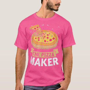 T-shirt Pizza Maker, Drôle Fast Food Lover Fromage Crus