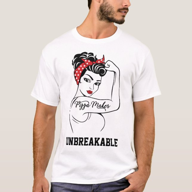 T-shirt Pizza Maker Incassable (Devant)