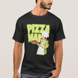 T-shirt Pizza Man Alimentation italienne Pizza Alimentatio