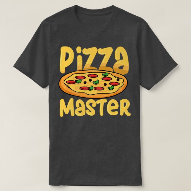 T-shirt Pizza Master Funny Saying Pizza Maker Food 2188418 (Design devant)