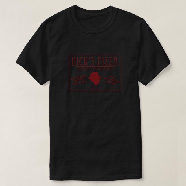 T-shirt Pizza Nick (Design devant)