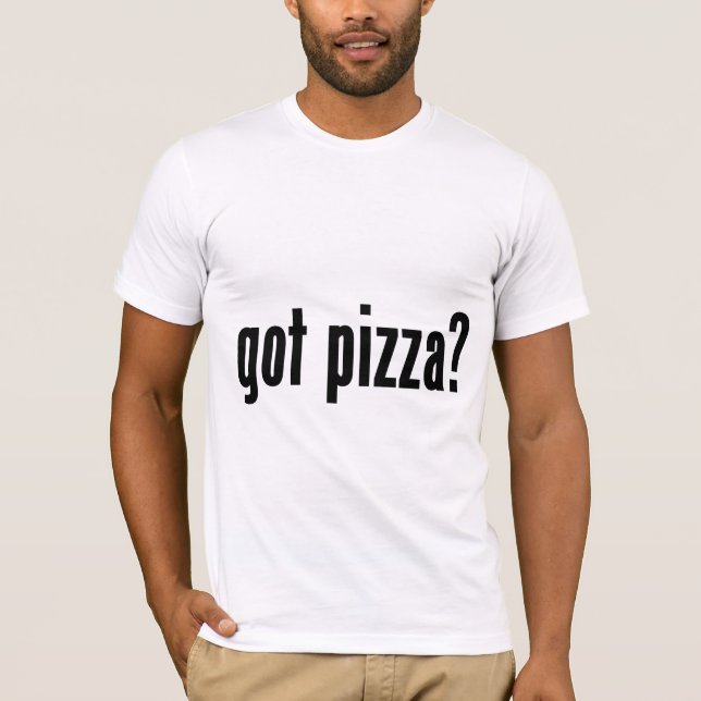 T-shirt pizza obtenue ? (Devant)
