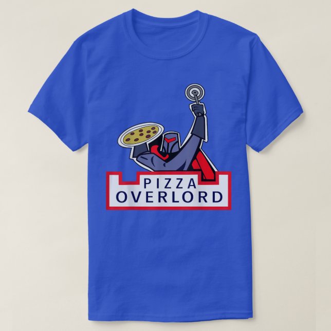 T-shirt Pizza Overlords  (Design devant)
