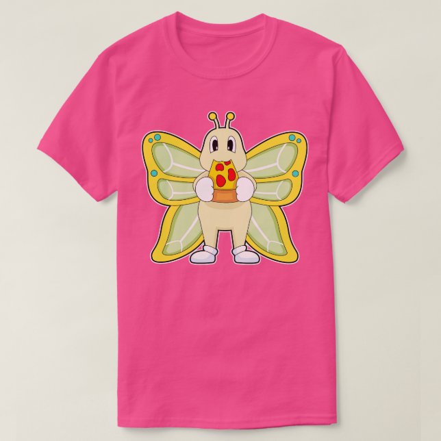 T-shirt Pizza Papillon (Design devant)