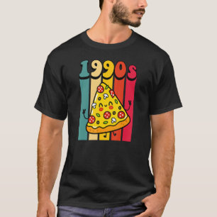 T-shirt Pizza Party 1990 Retro Vintage Dans Les Années 90