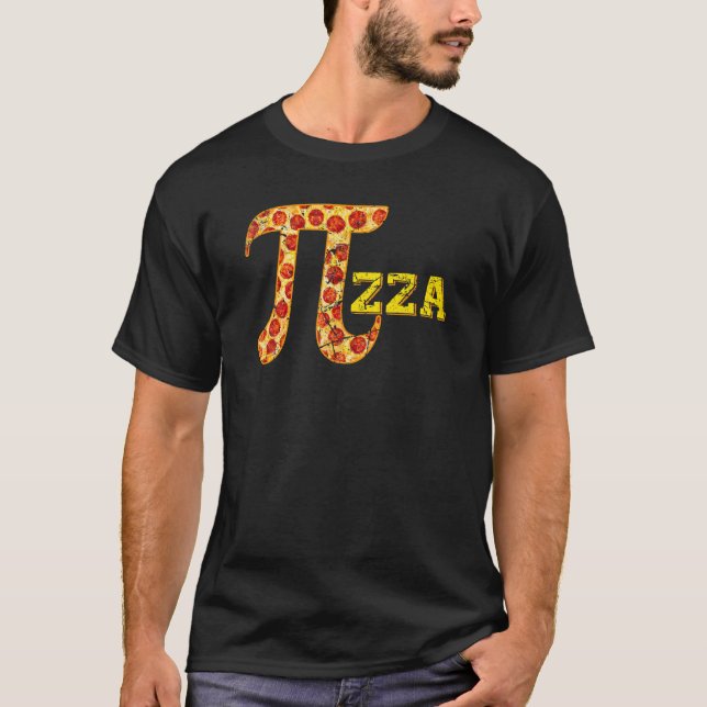 T-shirt Pizza Pi Funny Pi Jour 3 14 mars 14e Enseignant Ma (Devant)