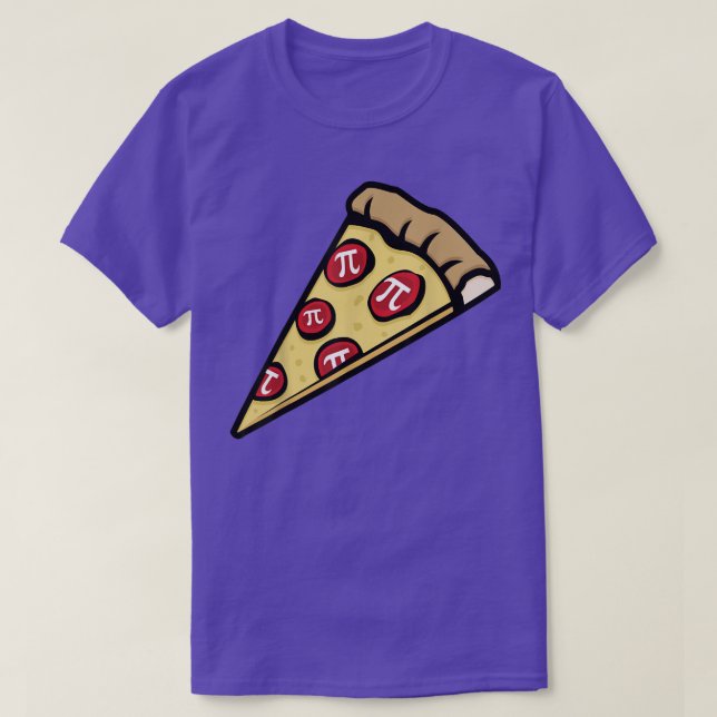 T-shirt Pizza Pi Funny Pizza Pie Avec Pi Toppings Math4249 (Design devant)
