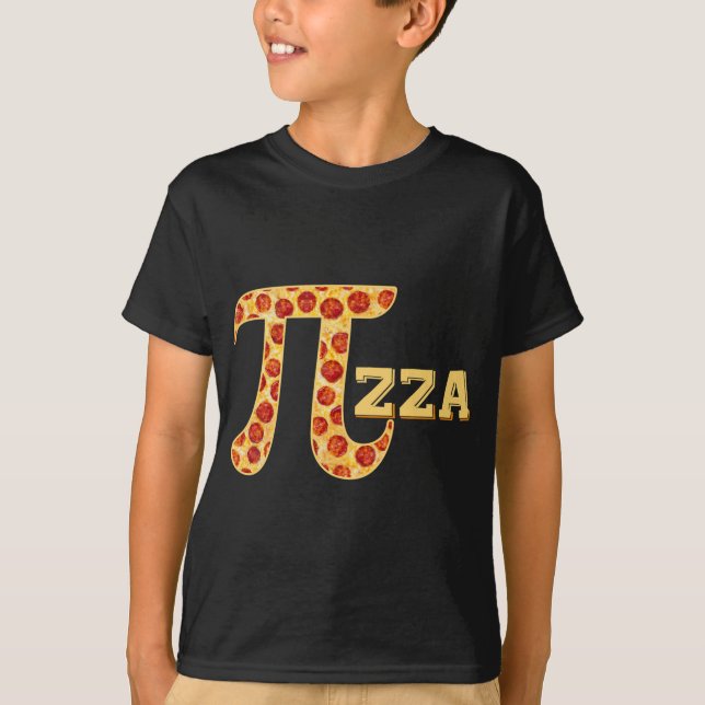 T-shirt Pizza Pi Math Amateurs École Enseignant Étudiant (Devant)