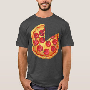T-shirt Pizza Pie Correspondant Costume Halloween Pour Cou