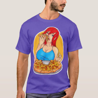 T-shirt Pizza PinUp