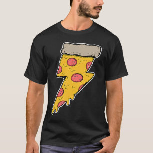 T-shirt Pizza Pizza cool pizza puissance éclair