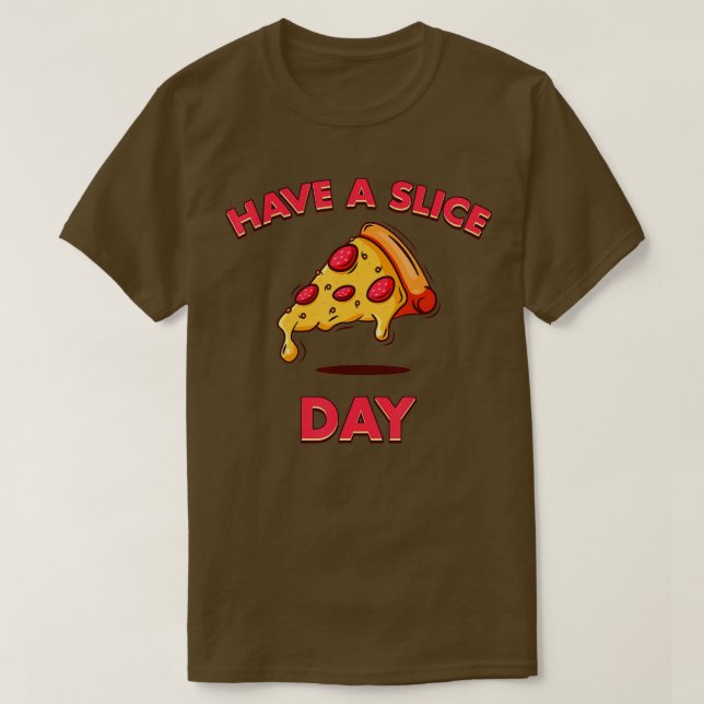 T-shirt Pizza Pizzeria Cheese Peppe Jour Fantaisie (Design devant)