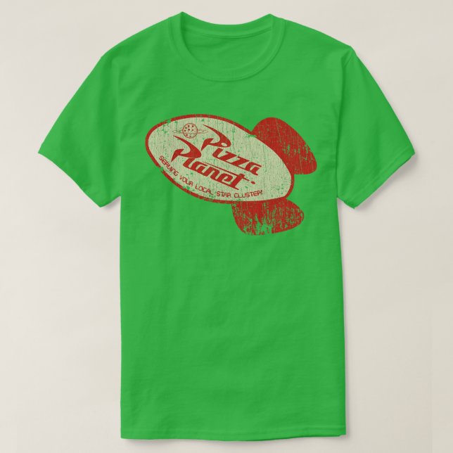 T-shirt Pizza Planet 1995 (Design devant)