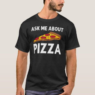 T-shirt Pizza Pour Hommes Femmes Alimentation Italienne Pi