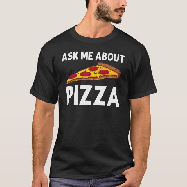 T-shirt Pizza Pour Hommes Femmes Alimentation Italienne Pi (Devant)
