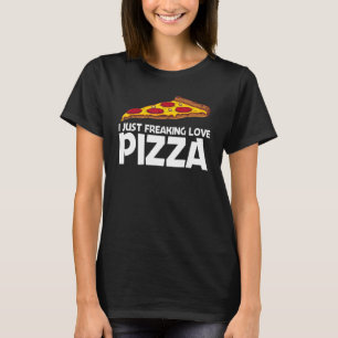 T-shirt Pizza Pour Hommes Femmes Alimentation Italienne Pi