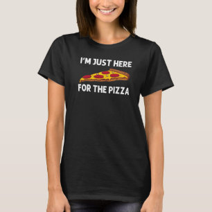 T-shirt Pizza pour hommes femmes nourriture italienne pizz