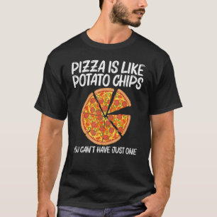 T-shirt Pizza Pour Hommes Femmes Pizza Slice Food 2