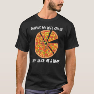 T-shirt Pizza Pour Hommes Papa Garçons Italien Pizza Slice
