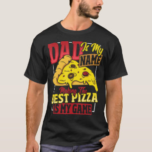 T-shirt Pizza pour hommes pour la prochaine fête de pizza