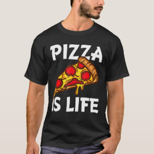 T-shirt Pizza Pour Pizza Boys Girls Pizza Est La Vie