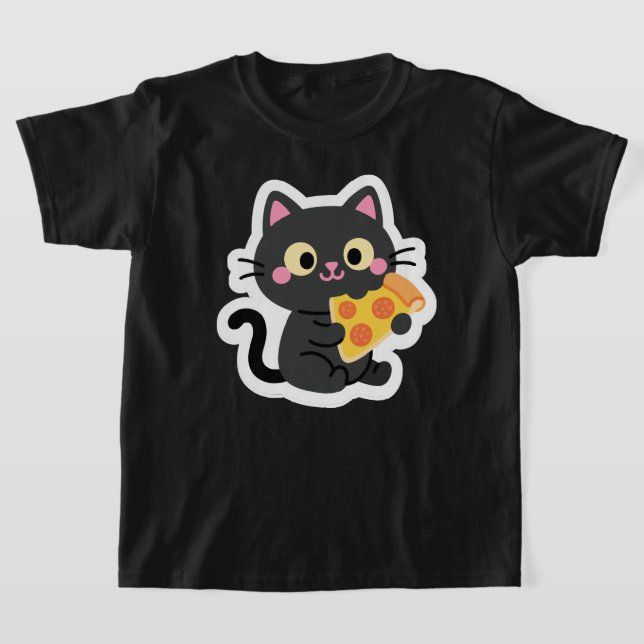 T-shirt Pizza pour toujours, Amour éternel  (Poser)
