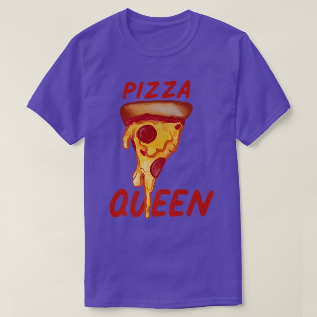 T-shirt Pizza Queen 4365 (Design devant)