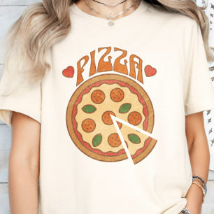 T-shirt Pizza rétro, Odeur de pizza, Drôle Tee de pizza