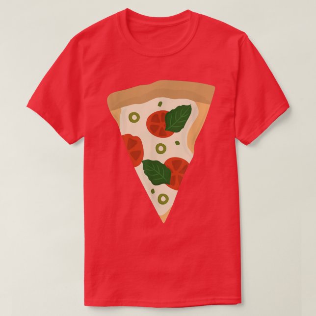 T-shirt Pizza Slice (Design devant)