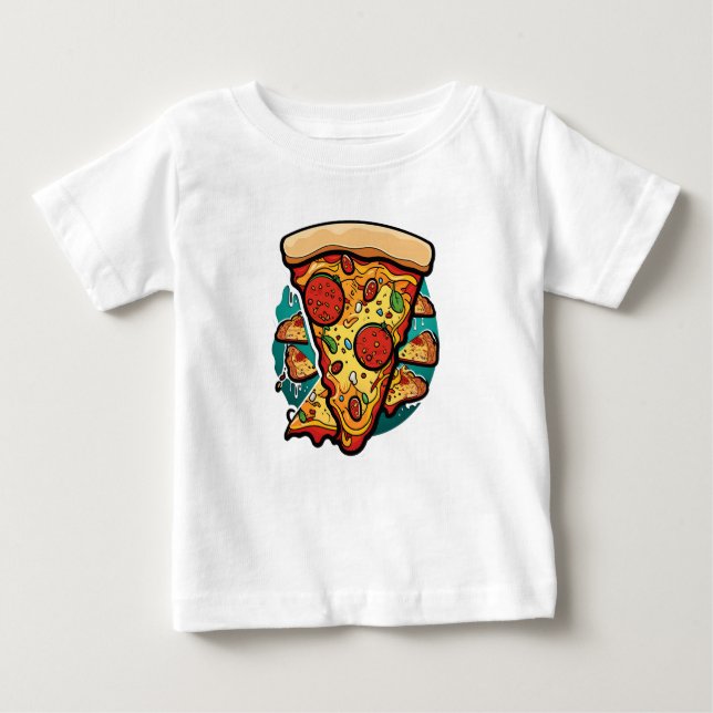 T-shirt Pizza Slice (Devant)