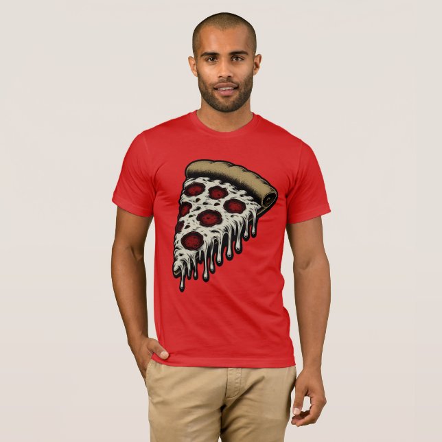 T-shirt Pizza Slice (Devant entier)