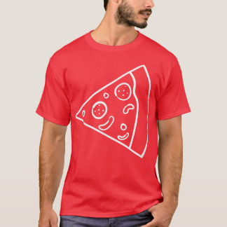 T-shirt Pizza Slice Couple Correspondant Pour Les Amateurs