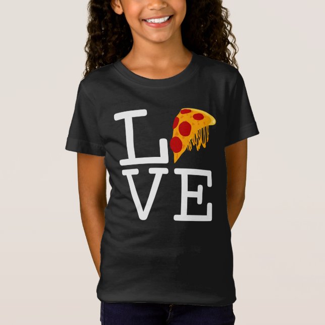 T-Shirt Pizza Slice Love (Devant)