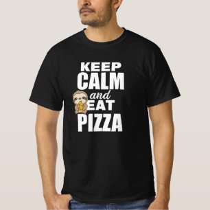 T-shirt Pizza Sloth Pizza Amateurs Drôle Dire