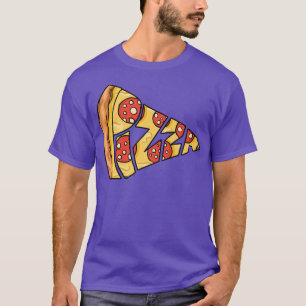 T-shirt Pizza Tet Graphisme Pizza Lover Manger Italien 