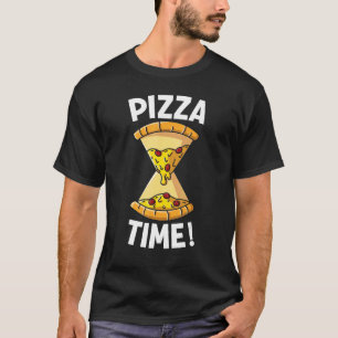 T-shirt Pizza Time Pizza Hourglass C'est Pizza Time