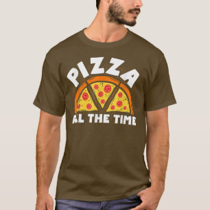 T-shirt Pizza Tout Le Temps Cuisine Italienne Amateur Mang