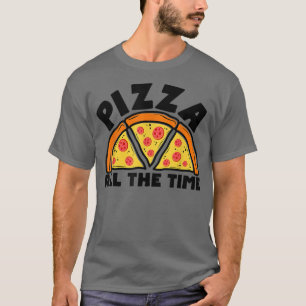 T-shirt Pizza Tout Le Temps Cuisine Italienne Amateur Mang